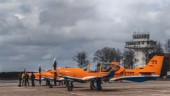 Har du sett de orange flygplanen i länet?