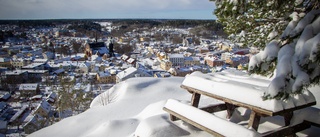 Så mycket snö föll i Motala och Vadstena – och i hela länet
