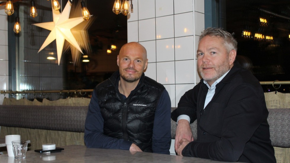 Jonas Settlin och Tommy Abrahamsson ser fram emot det nya samarbetet.
