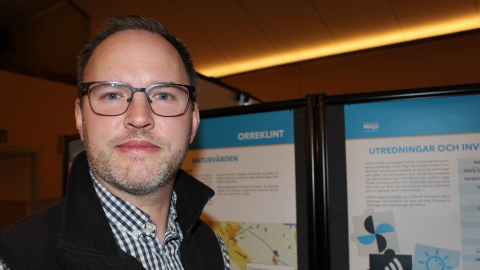 Staffan Svanberg, projektledare på Fred. Olsen Renewables vill föra ytterligare dialog med politiker som är kritiska till den planerade vindpark Orreklint vid Uknadalen.