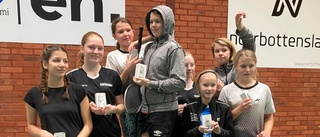 Sju guld i badminton till Piteå