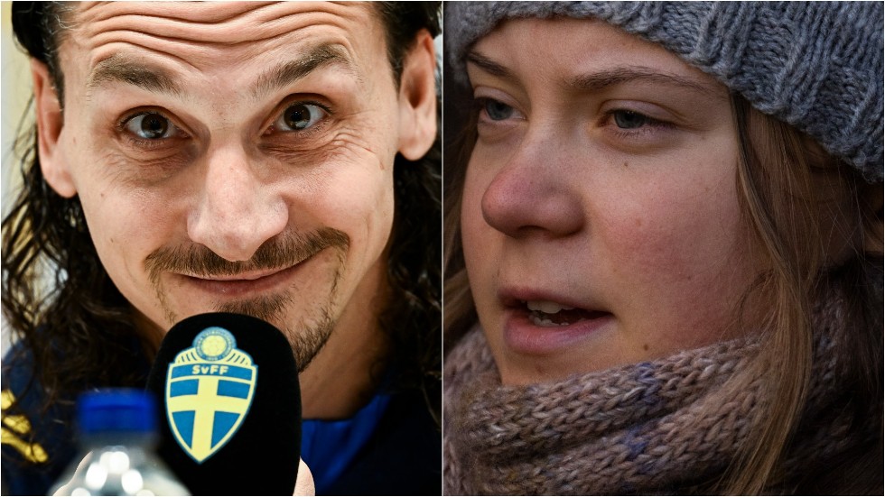 Zlatan Ibrahimovic och Greta Thunberg är nog nutidens mest välkända svenskar.  Vilket sätter en bild av Sverige som ett möjligheternas land. 
