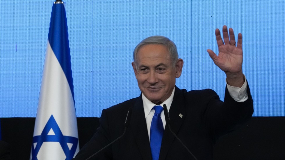 Israels förre premiärminister Benjamin Netanyahu.