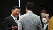 Xi skäller ut Trudeau på filmklipp från Bali
