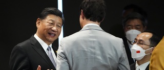 Xi skäller ut Trudeau på filmklipp från Bali