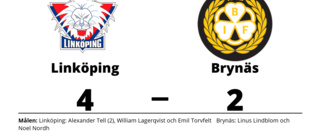 Alexander Tell gjorde två mål när Linköping vann