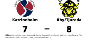 Förlust för Katrineholm hemma mot Åby/Tjureda