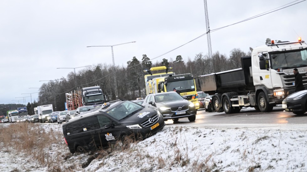 Påverkan på trafiken är mycket stor, enligt Trafikverket.