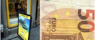 Försökte växla falsk eurosedel på Forex