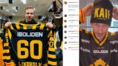 Se Ersmarkssonen David Lindgrens hyllning till KAIF inför kvällens match – och första bilden på Pär Lindholm med nya tröjan