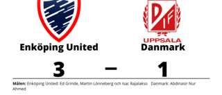 Enköping United vann på hemmaplan mot Danmark