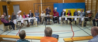 Skolfrågan gav het debatt i Rogslösa