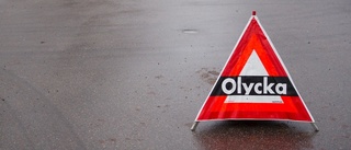 Trafikolycka vid övergångsställe i Strängnäs