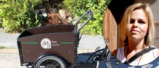 Bloggande familjer med lådcyklar ska få fler att cykla i Eskilstuna