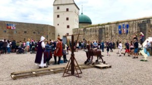 Medeltidsdagarna lockade tusentals besökare till slottet