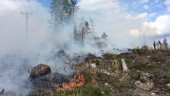 Skogsbrand i närheten av Ericsberg