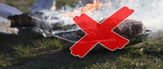 Eldningsförbud utfärdat i hela Sörmland