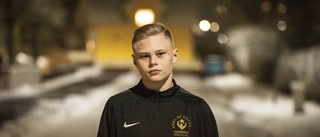 14-åriga brottartalangen Alexander Gustafsson från Flen vill brottas i OS