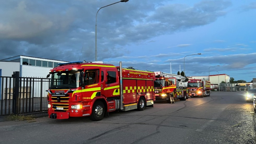 Räddningstjänsten var på plats i Torvinge och släckte. 