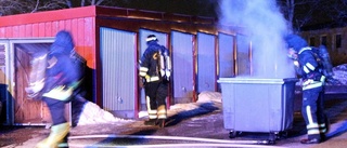 Slängd engångsgrill orsakade brand