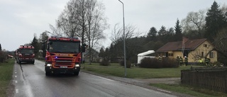 Stora skador i Sjösavilla efter brand i köket: "Ordentligt rökskadat"