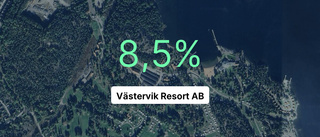 Glädje hos Västervik Resort AB – ovanligt stor vinstmarginal