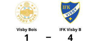 Ante De Gysser het när IFK Visby B vann