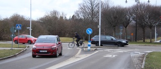 Gör en cykelpassage vid Ålerydsrondellen i stället