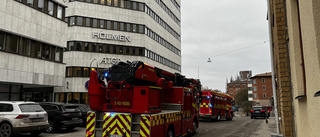 Räddningstjänst larmades om brand på kontor – personal utrymdes