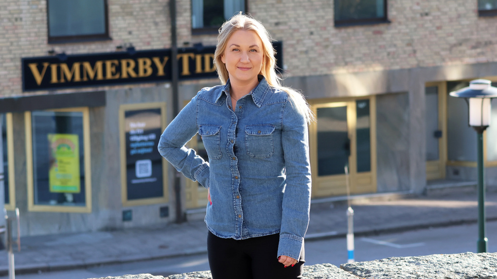 Jenn Hultberg blir ny chefredaktör för Vimmerby Tidning och ska leda tidningens digitala utveckling framåt. "Läsarna kommer märka att vi satsar och testar nya grepp", säger hon.