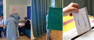 Röstningen till EU-valet pågår: "En stadig ström av röstare"