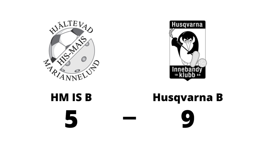Hjältevad Mariannelund IS B förlorade mot Husqvarna IK B