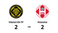 Oavgjort för Västervik FF hemma mot Hossmo