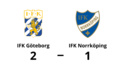IFK Norrköping föll mot IFK Göteborg med 1-2