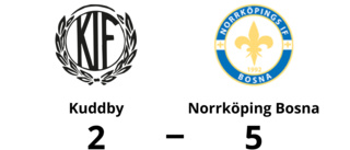 Norrköping Bosna vände och vann mot Kuddby