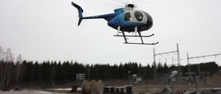 Därför flyger helikopter på låg höjd över Linköping