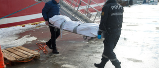Norsk räktrålare drog upp död kropp
