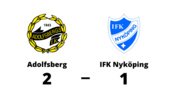 Adolfsberg vann på hemmaplan mot IFK Nyköping