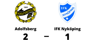 Adolfsberg vann på hemmaplan mot IFK Nyköping