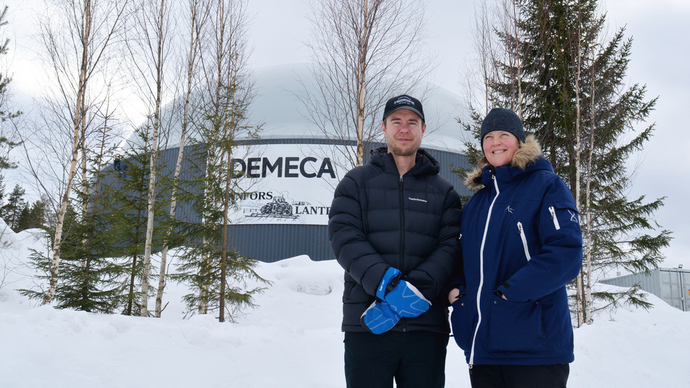 Brännfors Lantbruk AB i Åbyn satsar stort på biogas