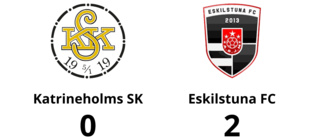 Förlust för Katrineholms SK mot Eskilstuna FC med 0-2