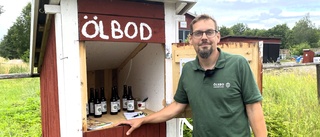 Rickards ölbryggeri på gården har dubblat sin produktion