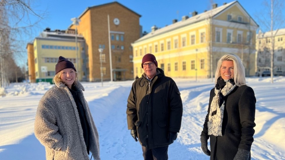 Carolina Heimdahl, Lar-Olov Söderström och Camilla Sehlin.