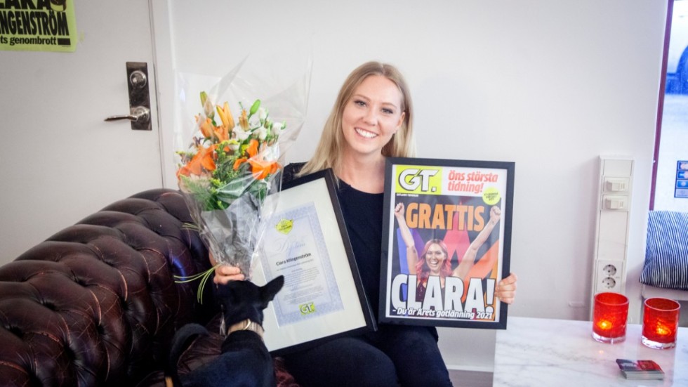 Clara Klingenström blev Årets gotlänning 2021.