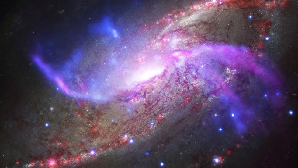 Hur galaxer utvecklas blir en att frågorna som rymdteleskopet James Webb ska kunna reda ut. Arkivbild.