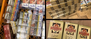 Olagliga cigaretter såldes i Eskilstunabutik – förvarades i brödkorg under kassan