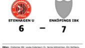 Ryck i sista perioden avgjorde för Enköpings IBK borta mot Stenhagen U