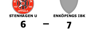 Ryck i sista perioden avgjorde för Enköpings IBK borta mot Stenhagen U
