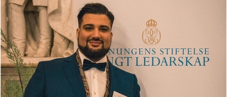 Från skoltrött tonåring till ambitiös entreprenör – nu har 26-årige Allan Caman fått diplom av kungen