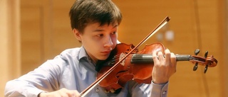 Franskt med ung violinist